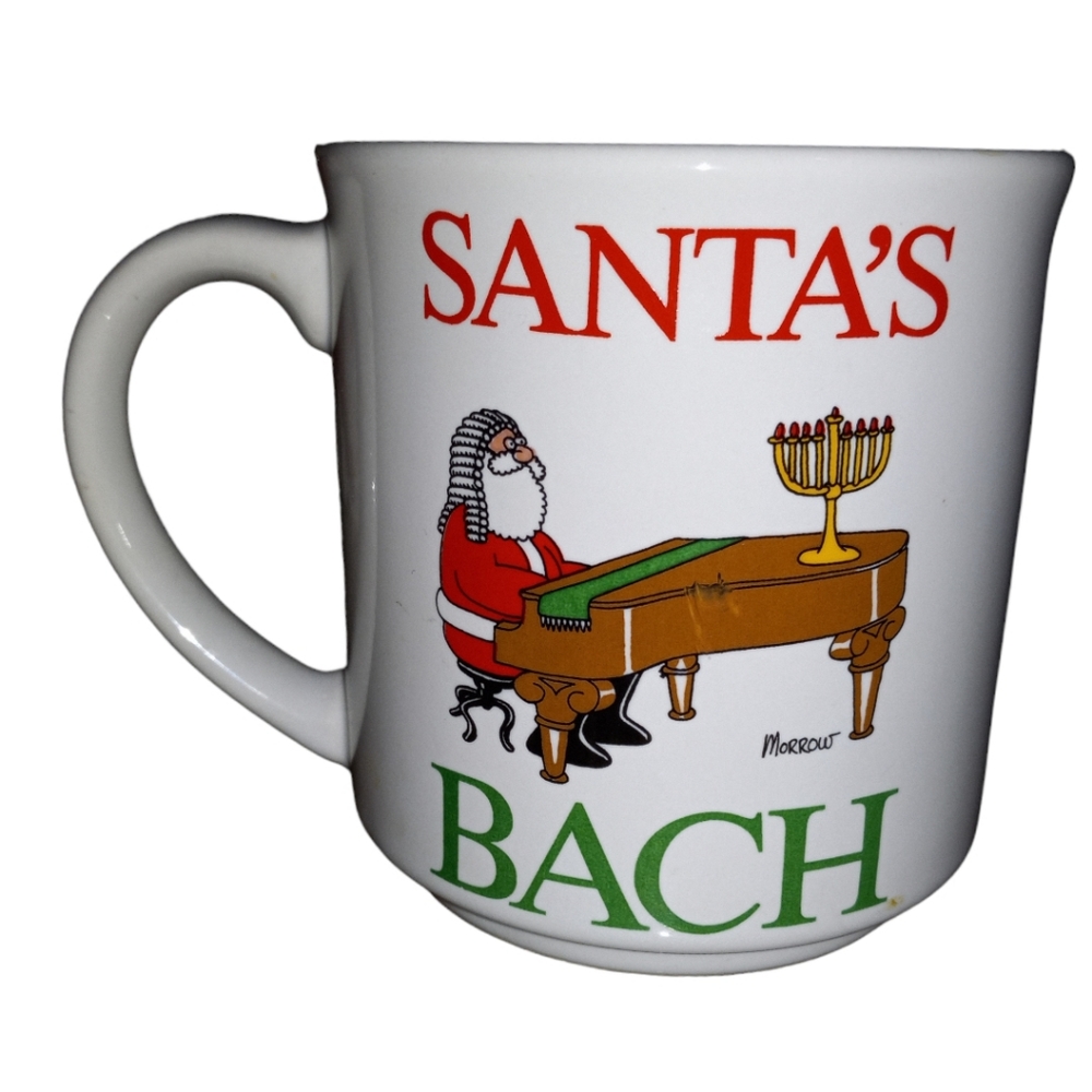 CHRISTMAS MUG "Santa's Bach" - Picture 3 of 4
